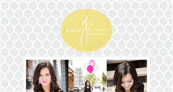 Desktop Screenshot of katiekillionphotography.com