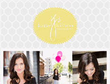 Tablet Screenshot of katiekillionphotography.com